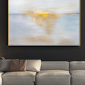Extra large ocean sunset painting on canvas big painting large wall art beige painting cloud painting abstract sea painting beach painting